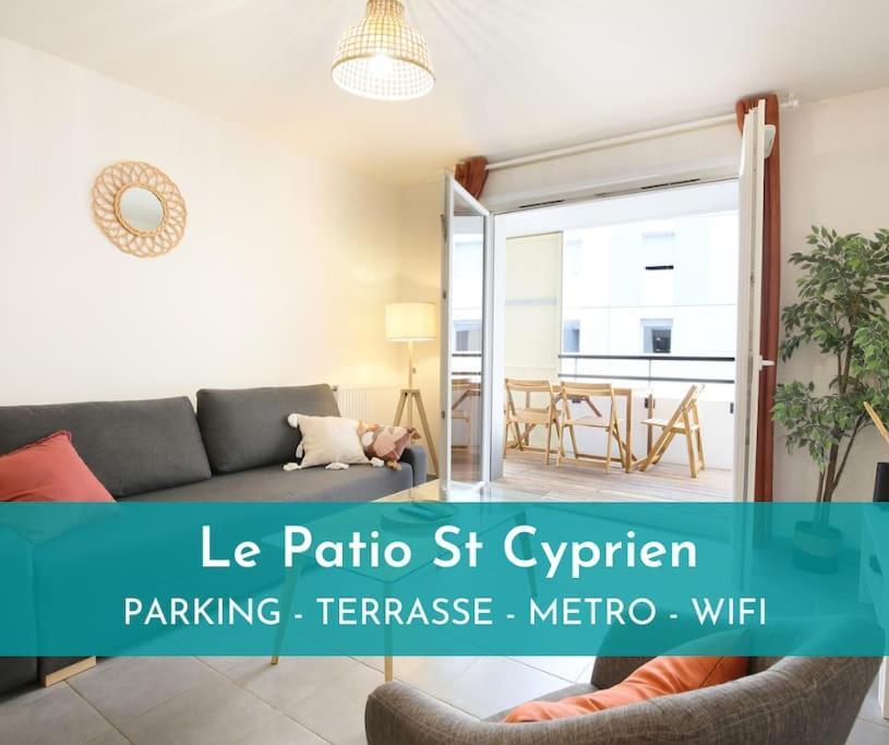 Appartement New-le Patio St Cyprien - Parking - Terrasse - Netflix