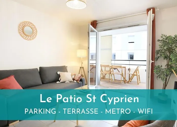 New-Le Patio St Cyprien - Parking - Terrasse - Netflix